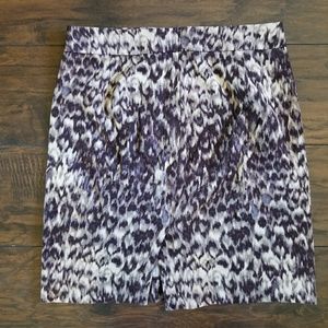 J Crew sateen pencil skirt